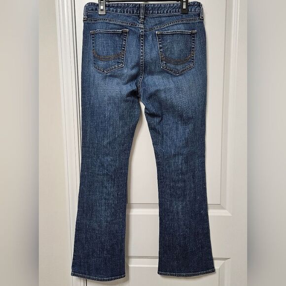 Old Navy Jeans Women's 10 (32x29) Blue The Dreamer Bootcut Mid Rise See Pics - Picture 8 of 10